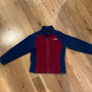 The North Face fleece jacket SZ6 youth